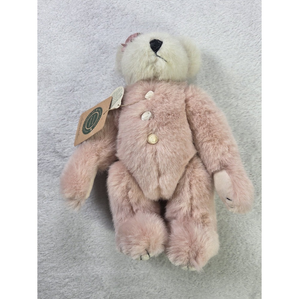 Retired Boyds Bears Guinevere Plush Jointed Pink Bear Archive Collection 1996 - Picture 8 of 14